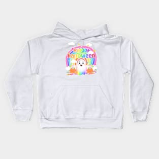 Rainbow halloween Kids Hoodie